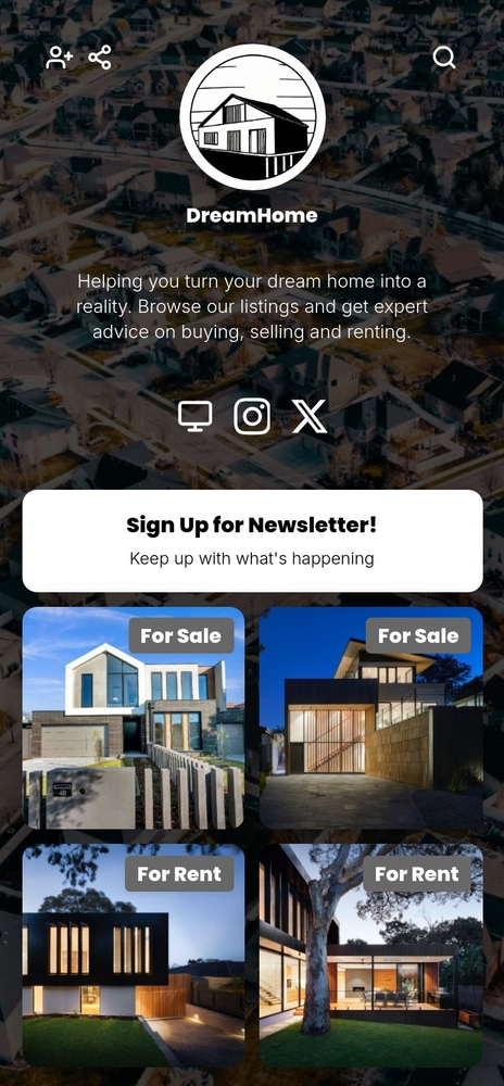 DreamHome template