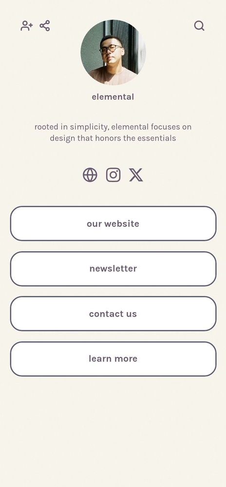 Elemental template