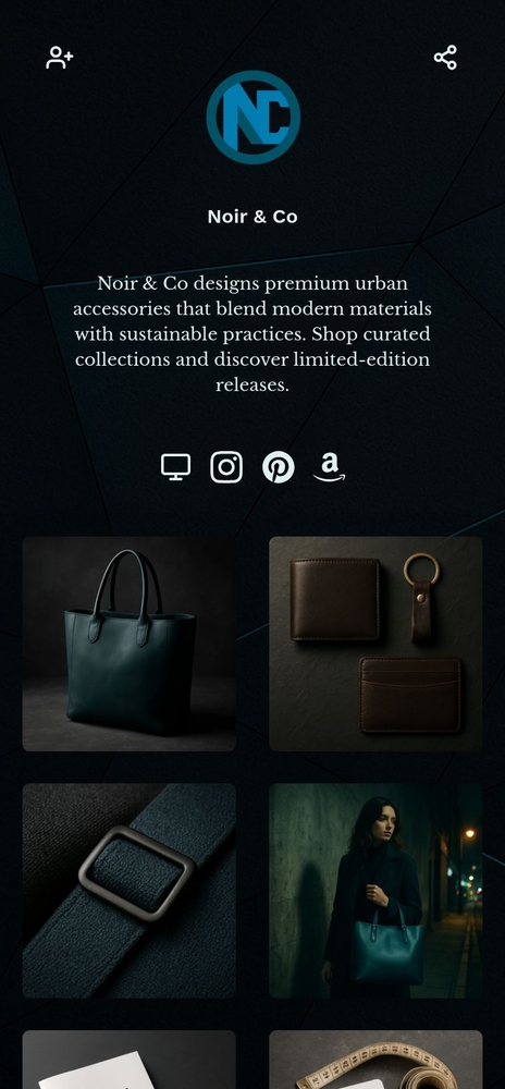 Noir & Co template